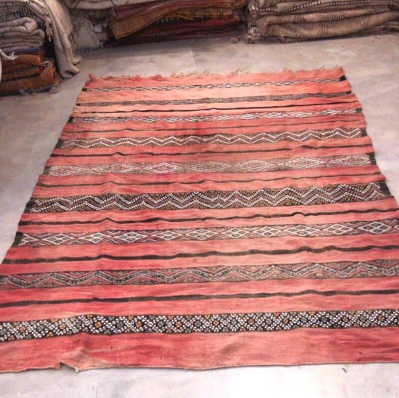 Zemmour kelim gulvtæppe 300 x 175 cm - vintage - Billede 6