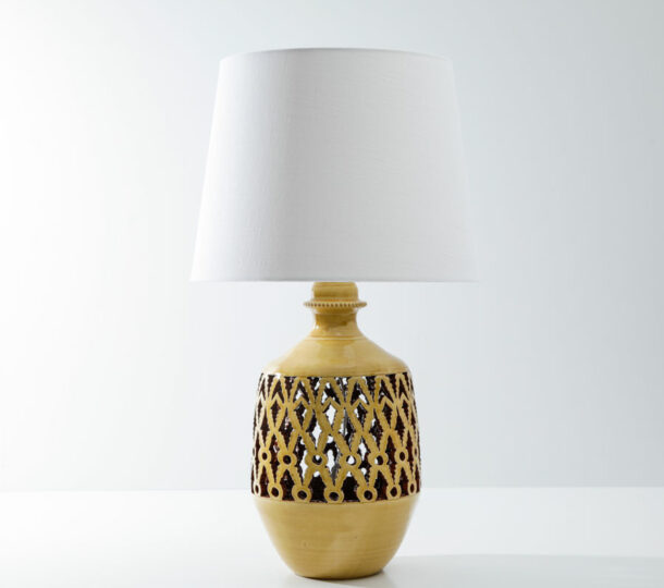 bordlampe karry gul varm