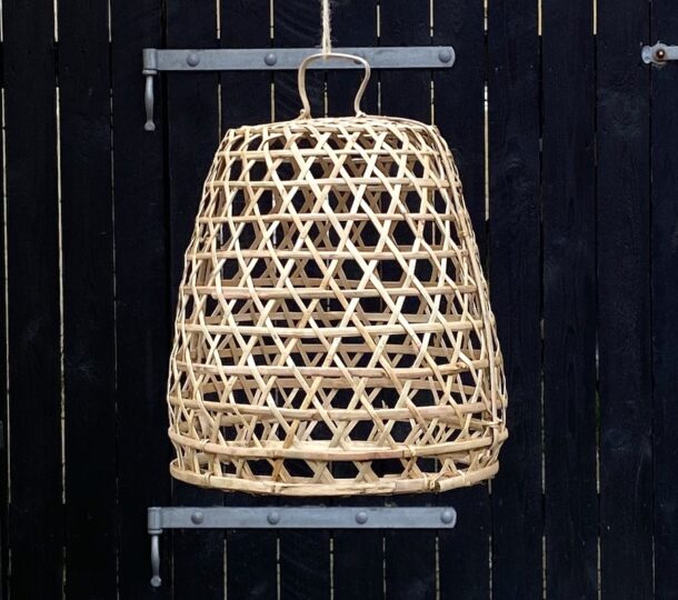 kurve lampe i flet lille
