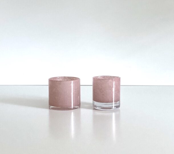 unika glas lysestage