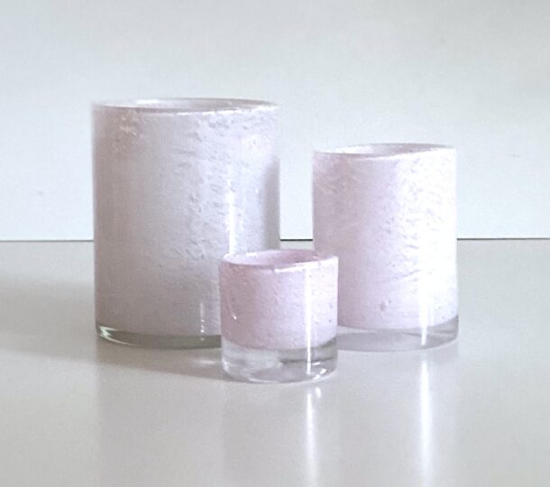 unika glas lysestage